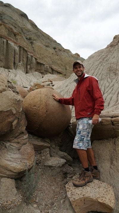 cannonball concretions theodore roosevelt national park