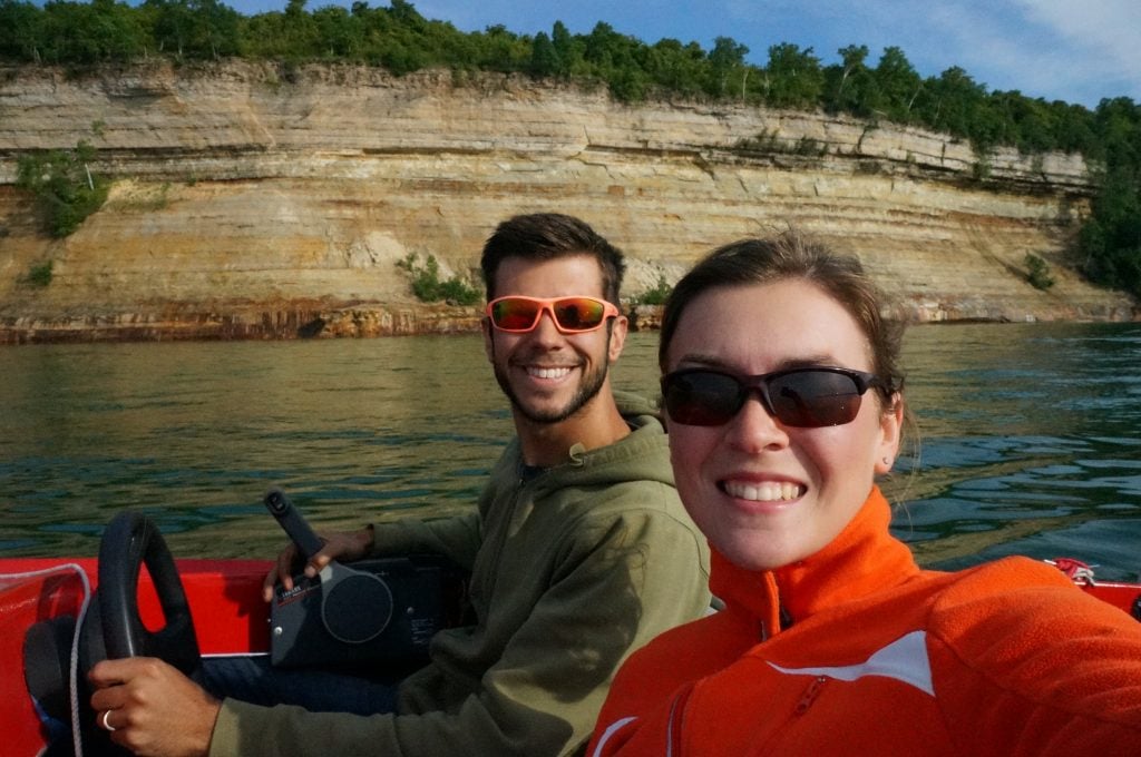 Mortons Visiting Pictured Rocks National Lakeshore