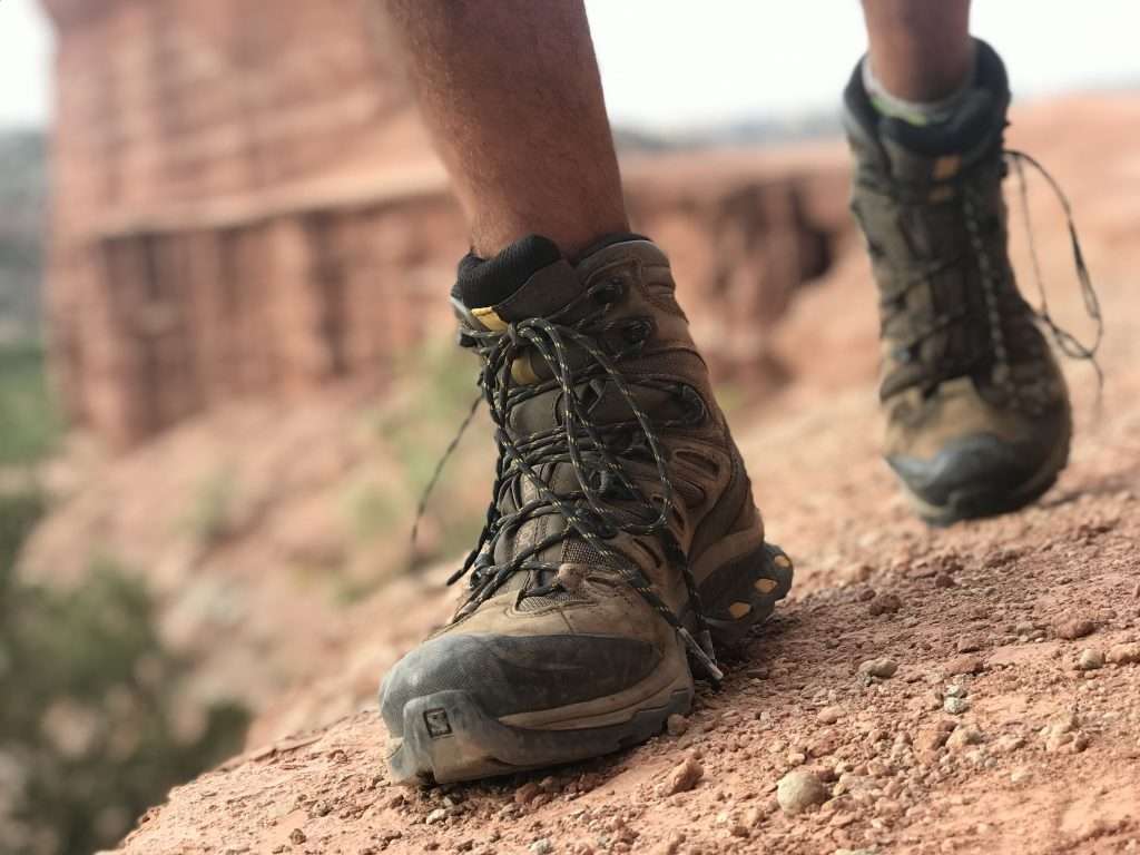 Desert hiking